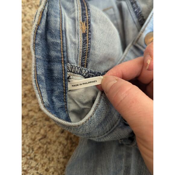 Loft Ann Taylor Modern Straight Jeans Womens Blue Denim Light Wash 31/29 - Picture 4 of 7